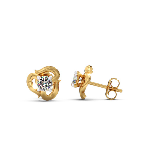 splendid-solitaire-earring-for-women-0-42-ct-diamond-studs-in-18k-gold