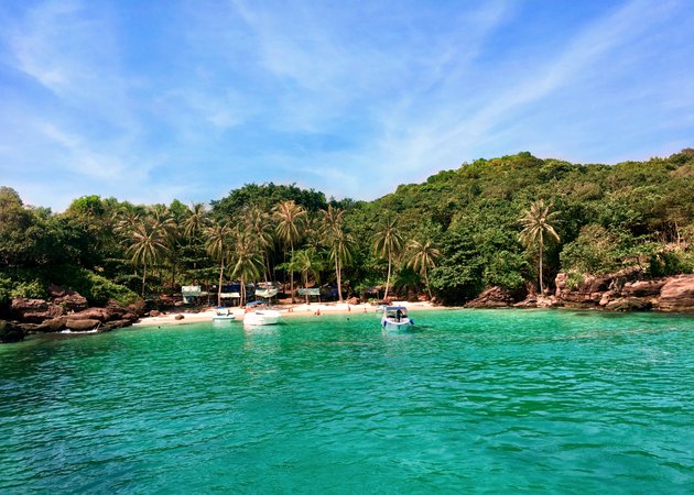 Vietnam beautiful beach Phu Quoc