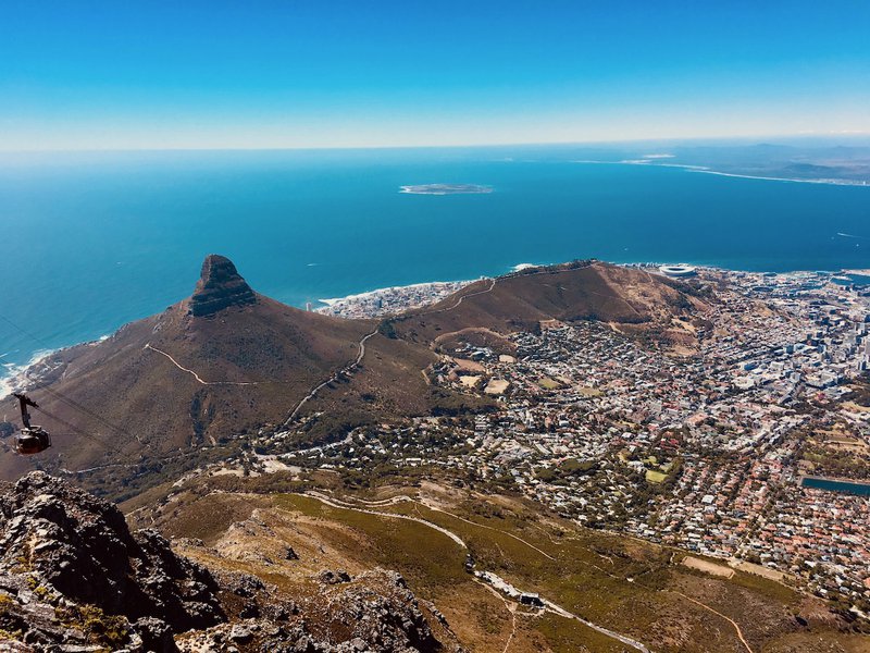 Cape Town View from table mountain