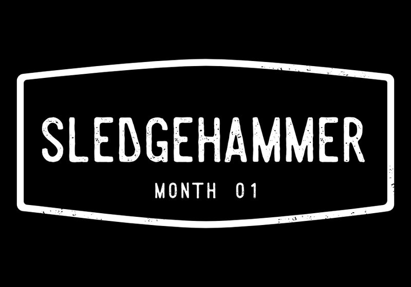 Sledgehammer month 1