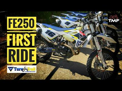 2019 Husqvarna FE250 First Ride Review and ride out with TWAAPT!