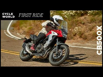 2019 Honda CB500X First Ride Review