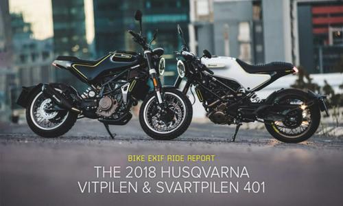 Review: The 2018 Husqvarna Vitpilen and Svartpilen 401