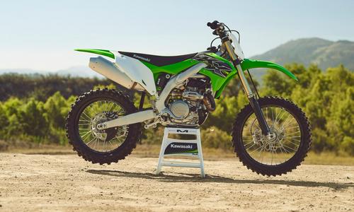 The all-new 2019 Kawasaki KX450 was just named the...