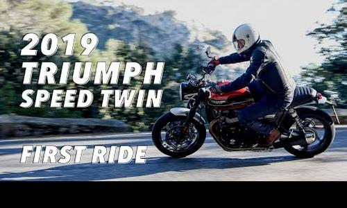 2019 Triumph Speed Twin First Ride