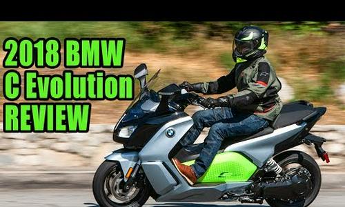 2018 BMW C Evolution Scooter Review