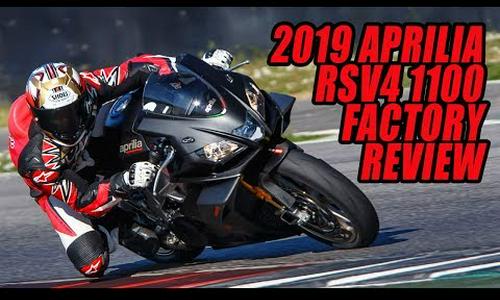 2019 Aprilia RSV4 1100 Factory Video Review