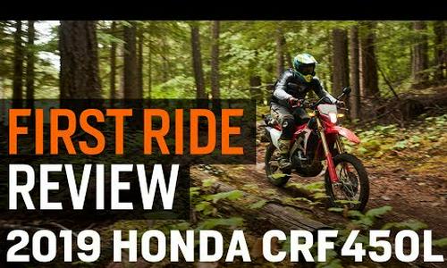 2019 Honda CRF450L First Ride Review