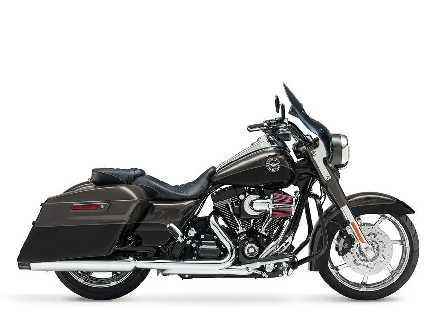 2014 Harley-Davidson CVO™ Road King® Tribal Orange and Galactic Black with Aztec Shadow