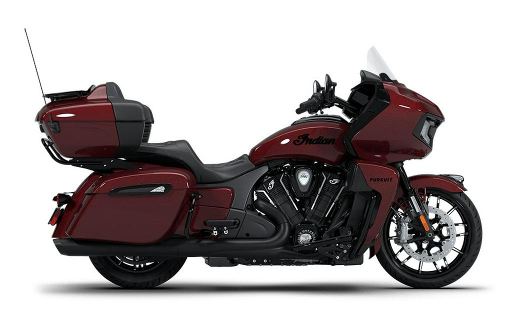 2026 Indian Motorcycle PURSUIT DARK HORSE, MAROON METALLIC, 49ST Dark Horse®