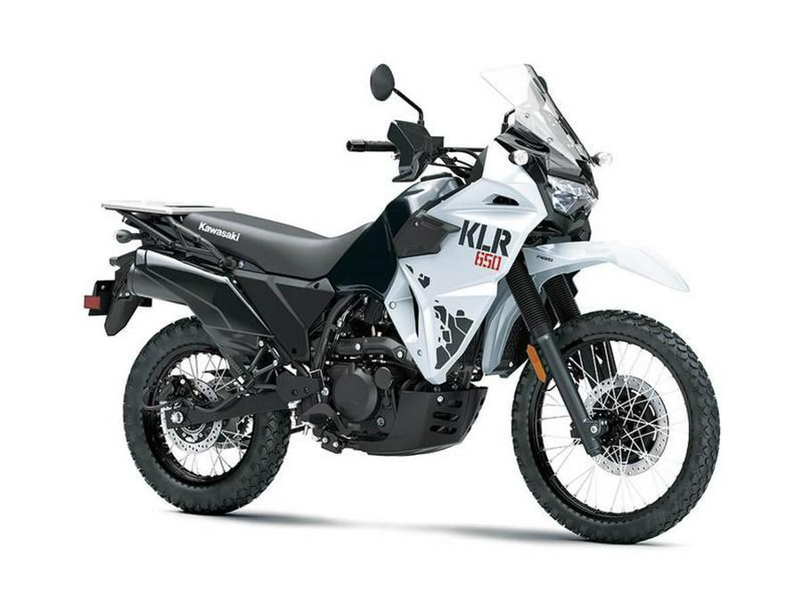 2024 Kawasaki KLR® 650 Base WHITE