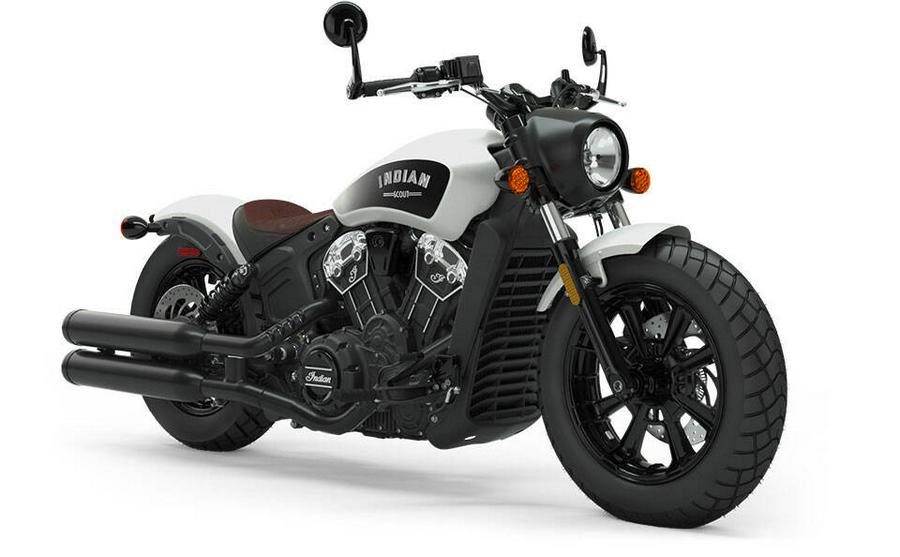 2019 Indian Motorcycle® Scout® Bobber ABS White Smoke