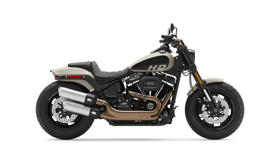 2022 Harley-Davidson Fat Bob 114 White Sand Pearl