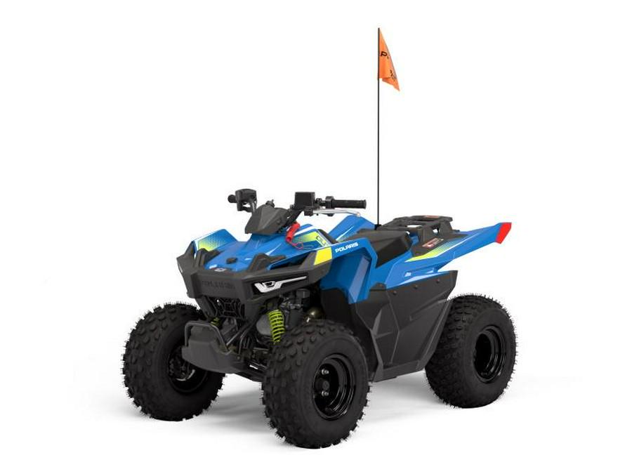 2024 Polaris® ATV-24,OUTLAW 70,BLUE/LIME 70 EFI