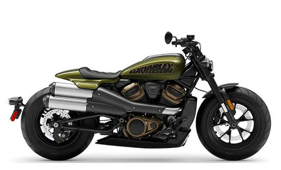 2022 Harley-Davidson Sportster S Mineral Green Metallic