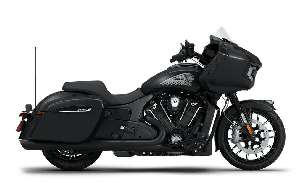 2026 Indian Motorcycle® Challenger® Dark Horse® 112 w/PowerBand Audio Black Smoke