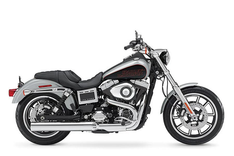 2015 Harley-Davidson Low Rider Two-Tone White Hot Pearl/Blue Hot Pearl