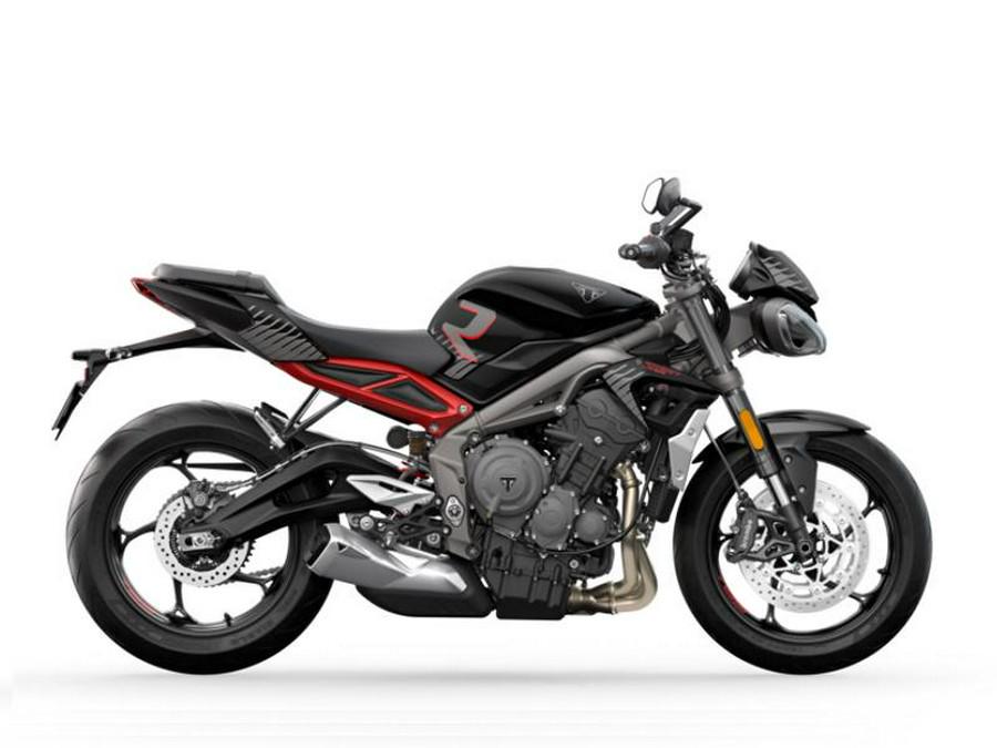 2022 Triumph Street Triple R Low Sapphire Black