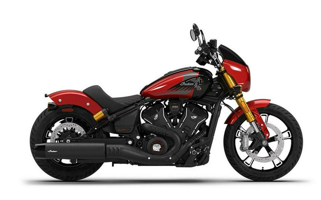 2026 Indian Motorcycle® 101 Scout® Sunset Red Metallic