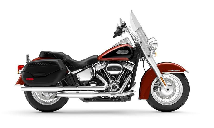 2024 Harley-Davidson Heritage Classic Red Rock / Vivid Black