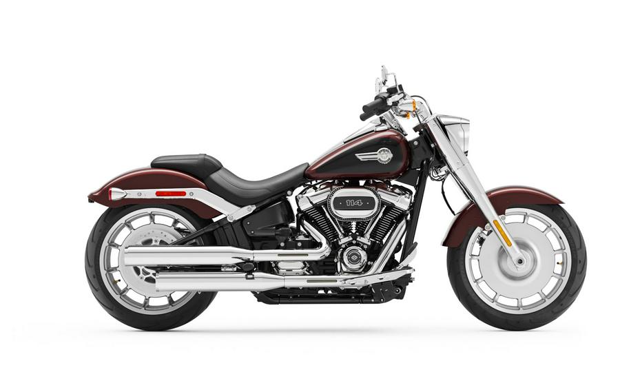 2022 Harley-Davidson Fat Boy 114 Midnight Crimson/Vivid Black for sale ...