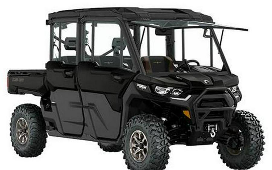 2023 Can-Am® SSV DEF MAX TEXCAB 65 HD10 BK 23 Limited HD10