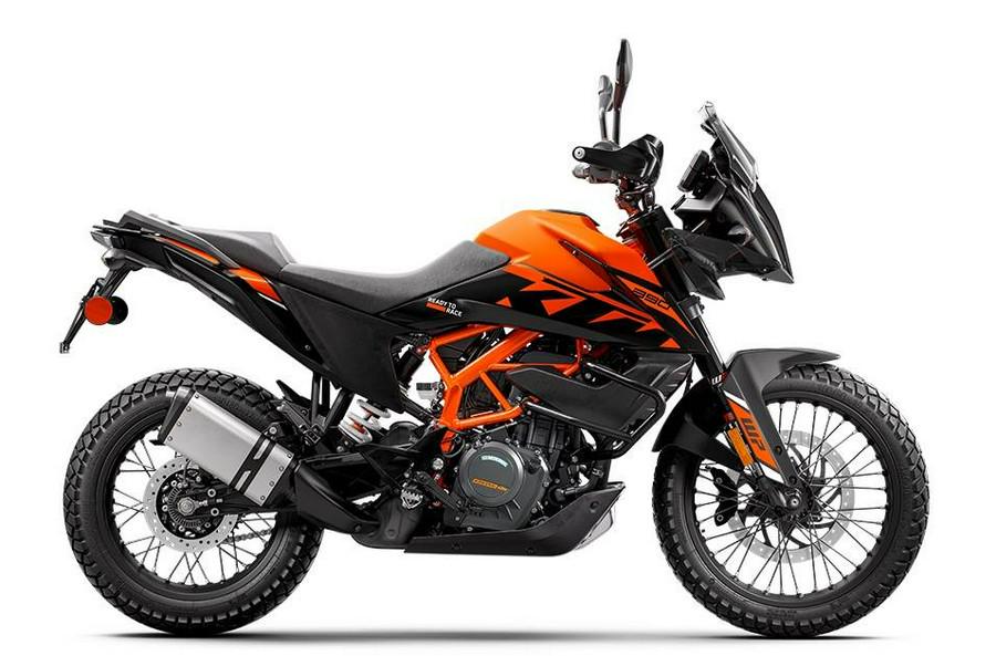 2024 KTM 390 ADVENTURE SPOKE ORANGE