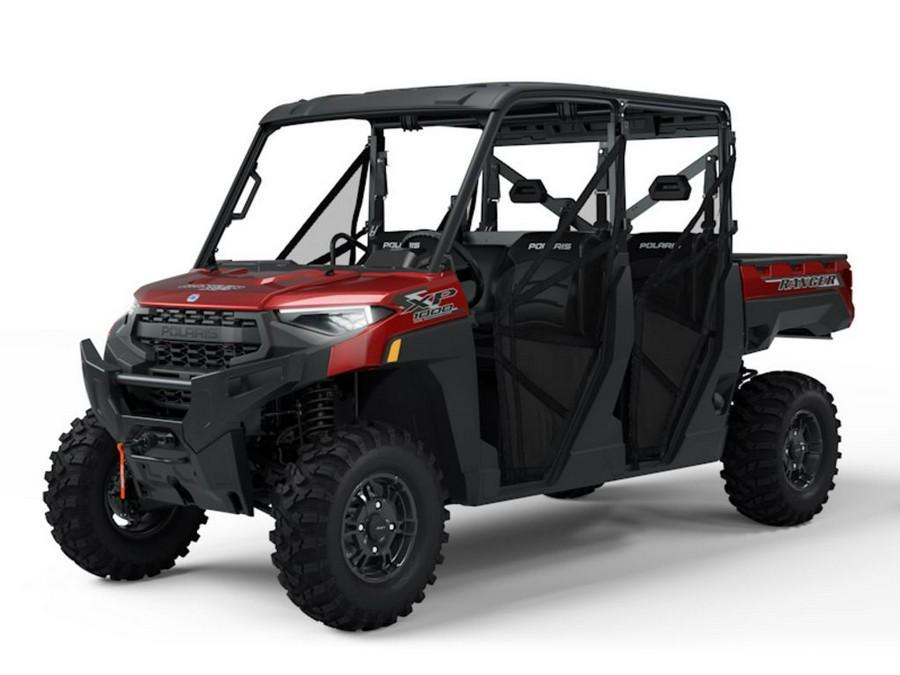 2025 Polaris RANGER CREW XP 1000 PREMIUM - SUNSET RED Premium