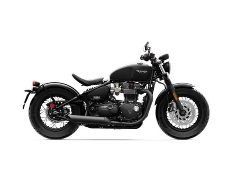 2018 Triumph Bonneville Bobber Black