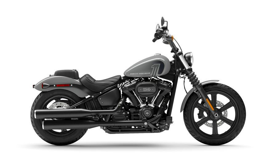 2024 Harley-Davidson Street Bob 114 Billiard Grey w/Cast Wheels