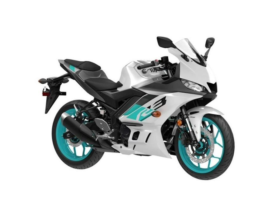 2024 Yamaha YZF R3 VIVID WHITE