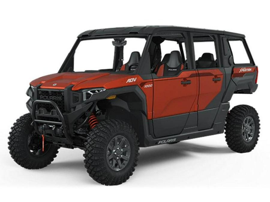 2024 Polaris Industries XPEDITION ADV 5 Ultimate Orange with fully enclosed cab