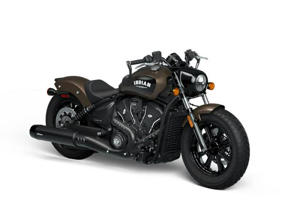 2025 Indian Motorcycle SCOUT BOBBER LTD, NARA BRNZ MTLC, TEC, 49ST Limited + Tech