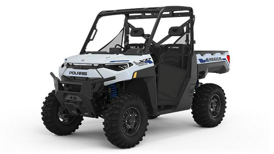 2023 Polaris Industries RANGER XP Kinetic Ultimate Icy White Pearl