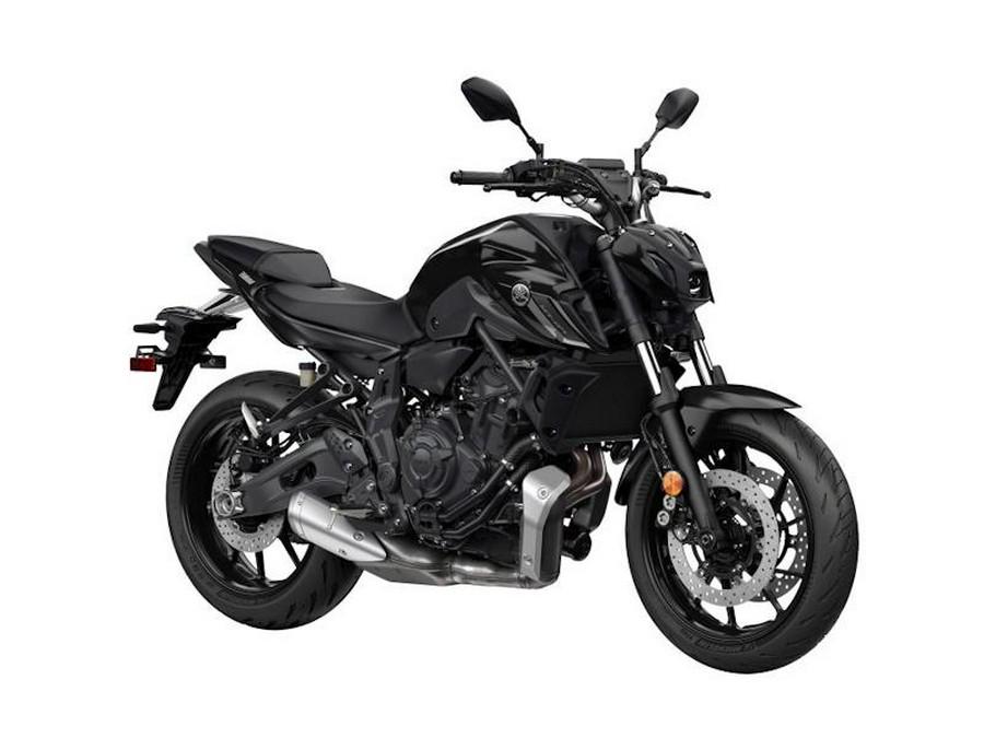 2024 Yamaha MT-07 Matte Raven Black