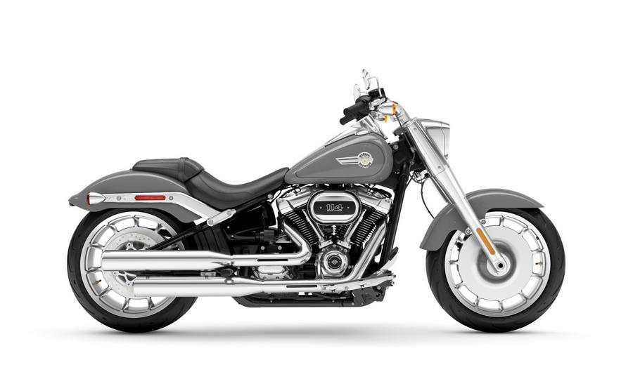 2024 Harley-Davidson Fat Boy 114 Billiard Grey w/Cast Wheels