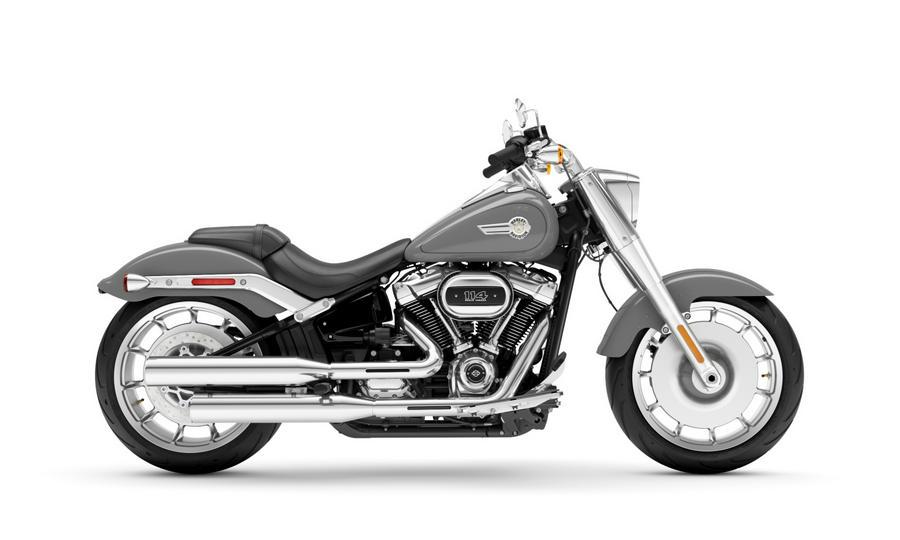 2024 Harley-Davidson Fat Boy 114 Billiard Grey