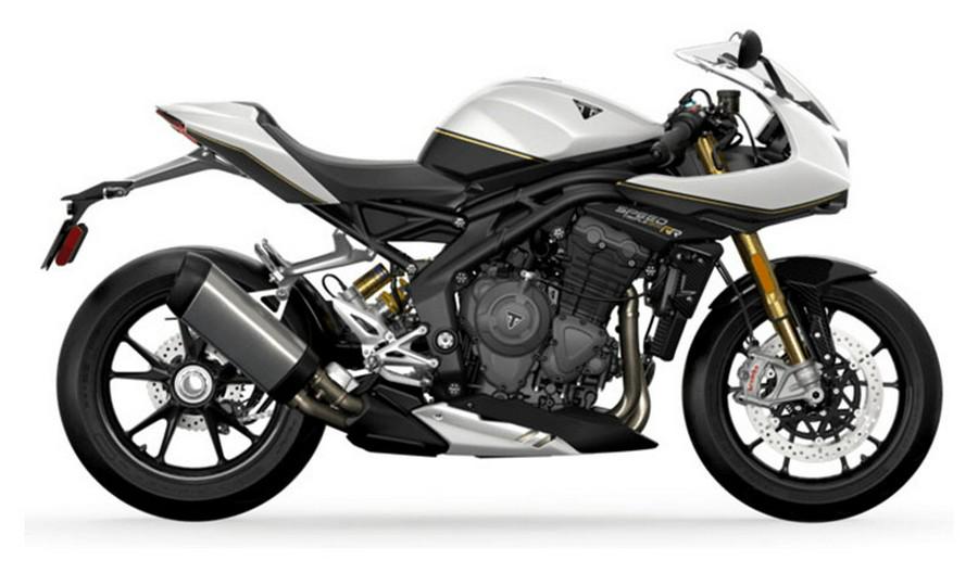 2023 Triumph Speed Triple 1200 RR Crystal White Storm Grey