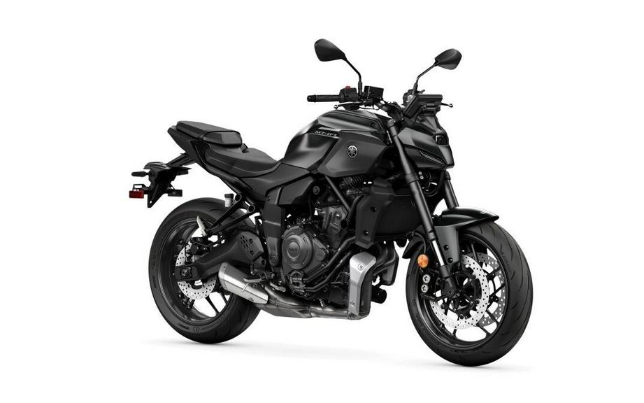 2026 Yamaha MT-07 - Matte Charcoal Black