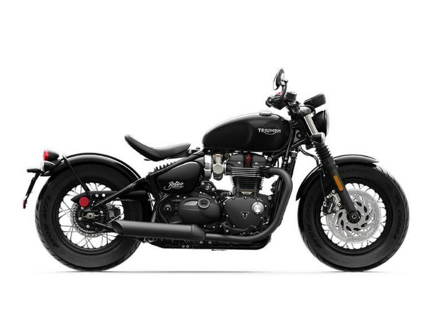 2020 Triumph Bonneville Bobber Black