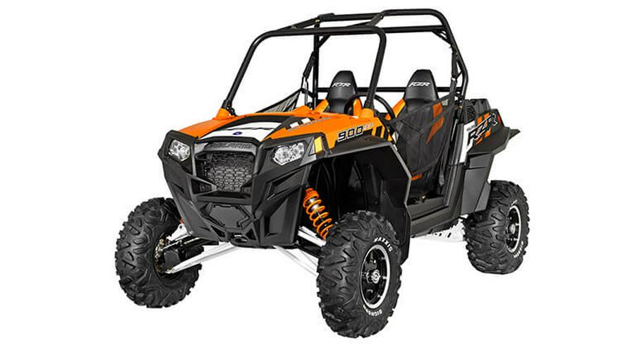 2014 Honda® RZR 900 EPS STEALTH BLACK EPS Orange Madness LE