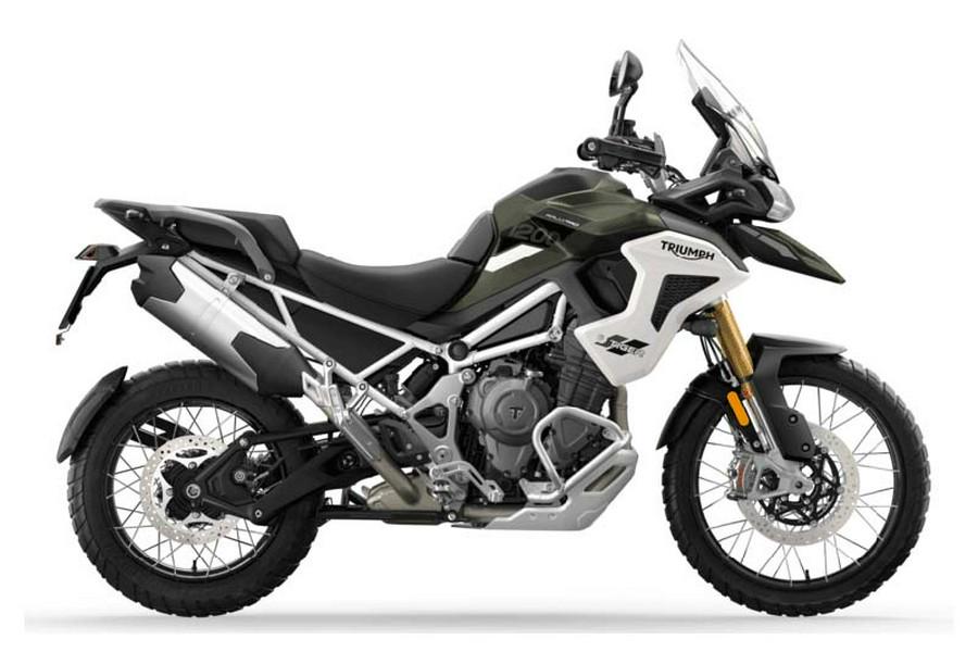 2023 Triumph Tiger 1200 Rally Pro Matte Khaki Green