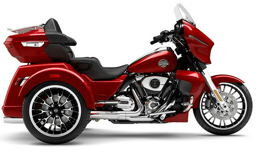 2026 Harley-Davidson® Street Glide 3 Limited Brilliant Red Chrome Trim