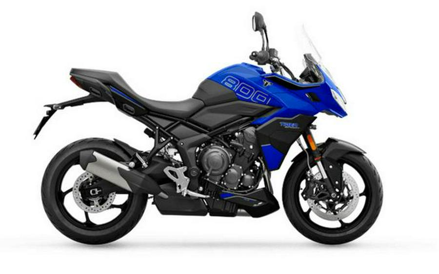 2025 Triumph Tiger Sport 800 Caspian Blue / Phantom Black