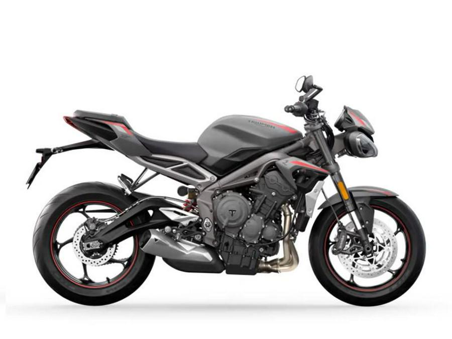 2024 Triumph STREET TRIPLE R Crystal White Metallic