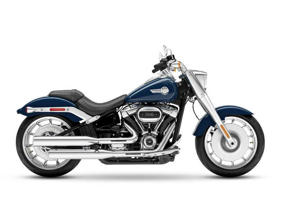 2023 Harley-Davidson Fat Boy 114 Bright Billiard Blue