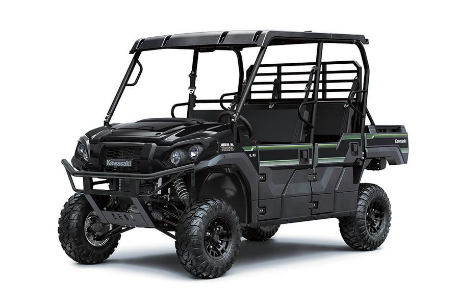 New 2024 KAWASAKI MULE PROFXT 1000 LE PLATINUM RANCH EDITION METALLIC STARDUST WHITE