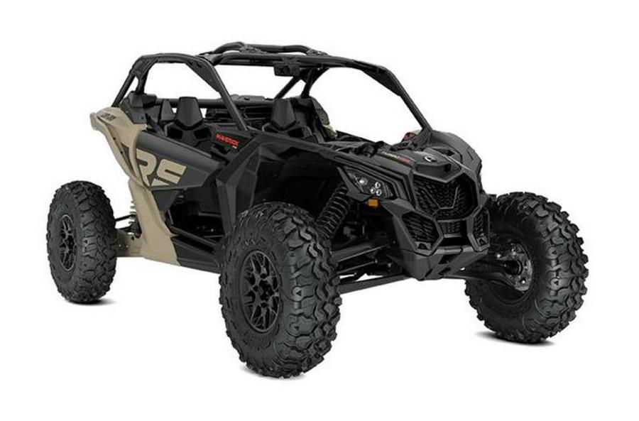 2022 Can-Am® Maverick X3 RS Turbo RR Desert Tan & Carbon Black