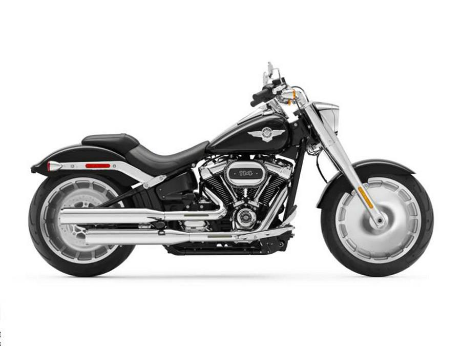 Used 2021 Harley-Davidson Fat Boy 114 Cruiser Motorcycle For Sale In Miami, Florida