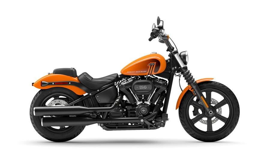 2024 Harley-Davidson Street Bob 114 Baja Orange/Vivid Black
